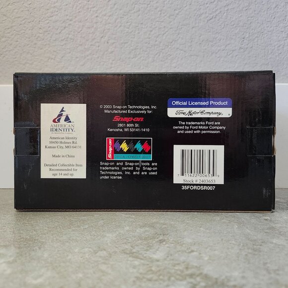 SnapOn 1935 Ford Sedan Delivery Custom Street Rod DieCast 1:24 Hot August Nights - Picture 8 of 9